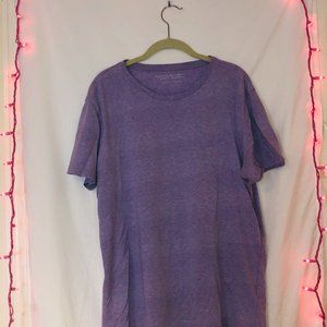 Banana Republic Soft Wash Purple Tee